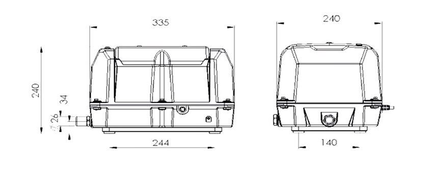 Wymiary Secoh jdk-500