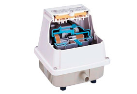 Działanie dmuchawy membranowej